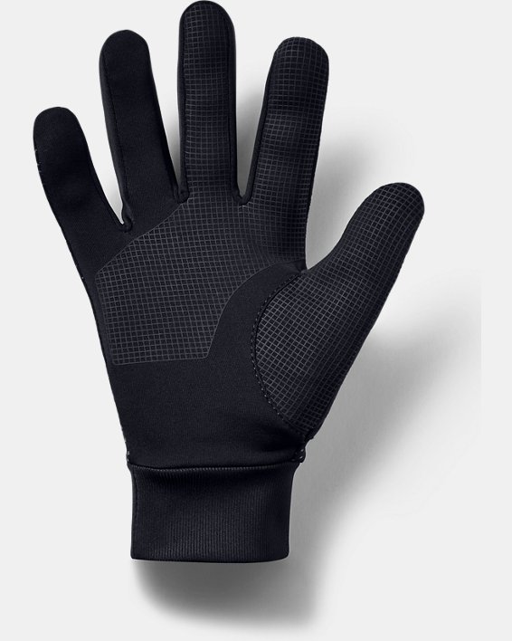 Men's UA Core Liner Gloves in Black image number 1